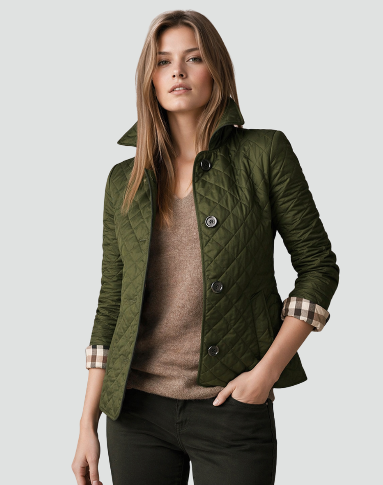 BEAUMONT NICE | VESTE MATELASSÉE BOUTONNÉE POUR FEMMES