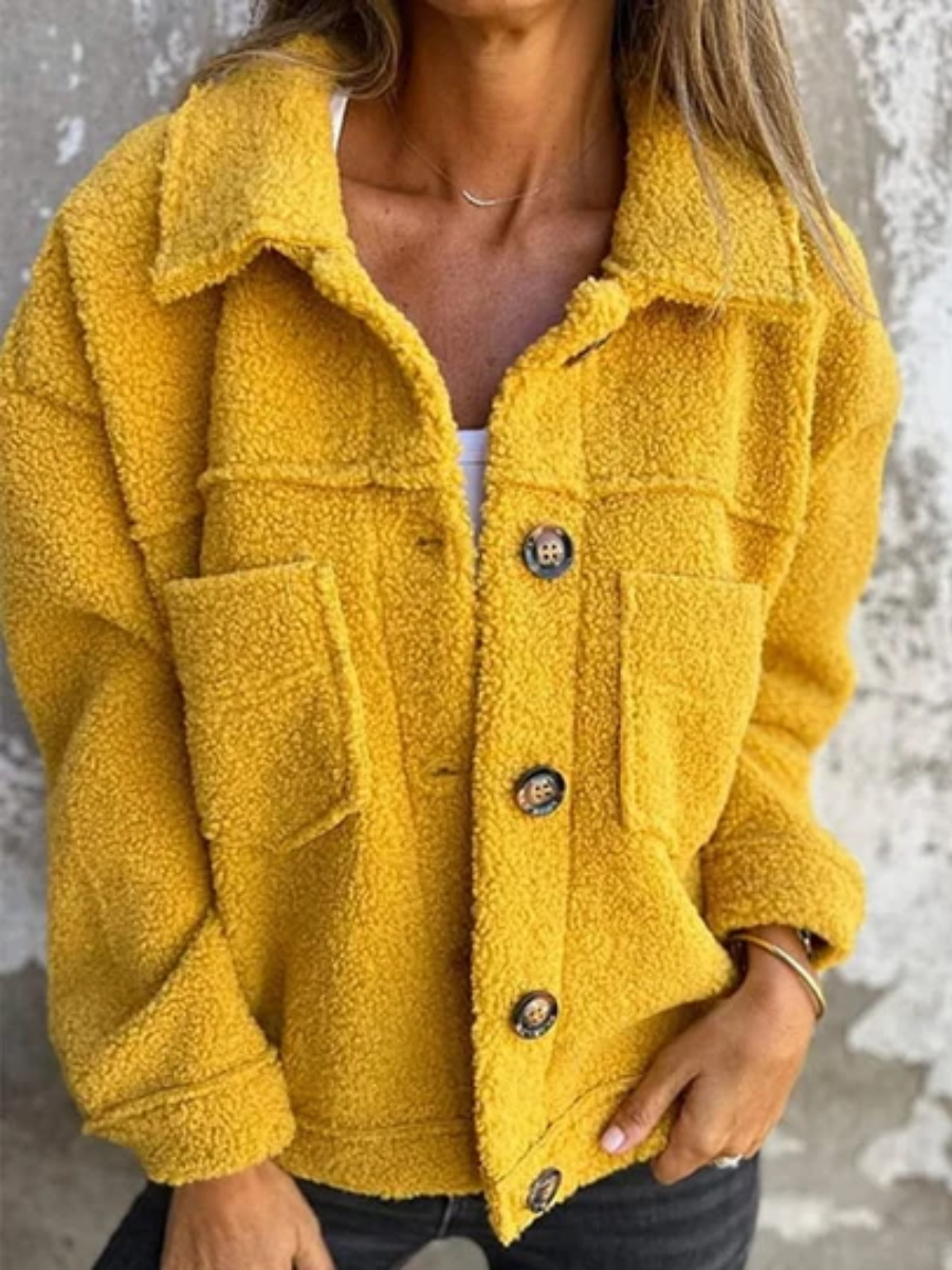 BEAUMONT NICE | MANTEAU À BOUTONS TEXTURÉ POUR FEMMES