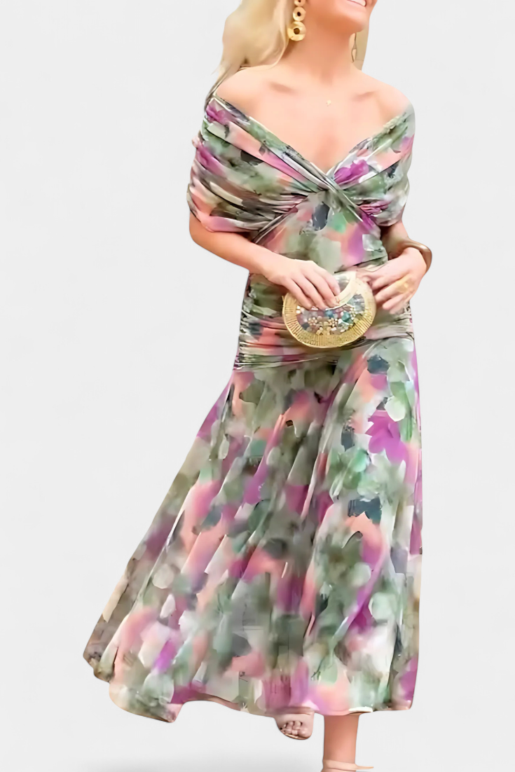 BEAUMONT NICE | ROBE DRAPÉE ÉLÉGANTE POUR FEMMES