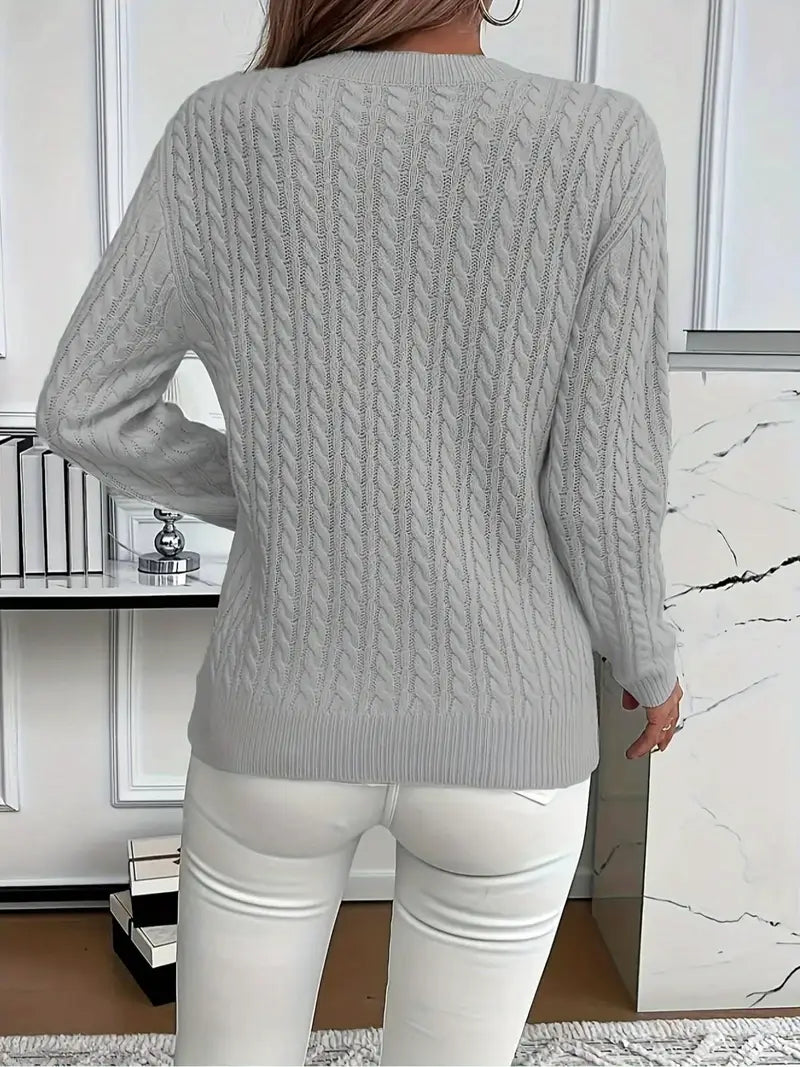 BEAUMONT NICE | SWEAT À COL ROND COZY POUR FEMMES
