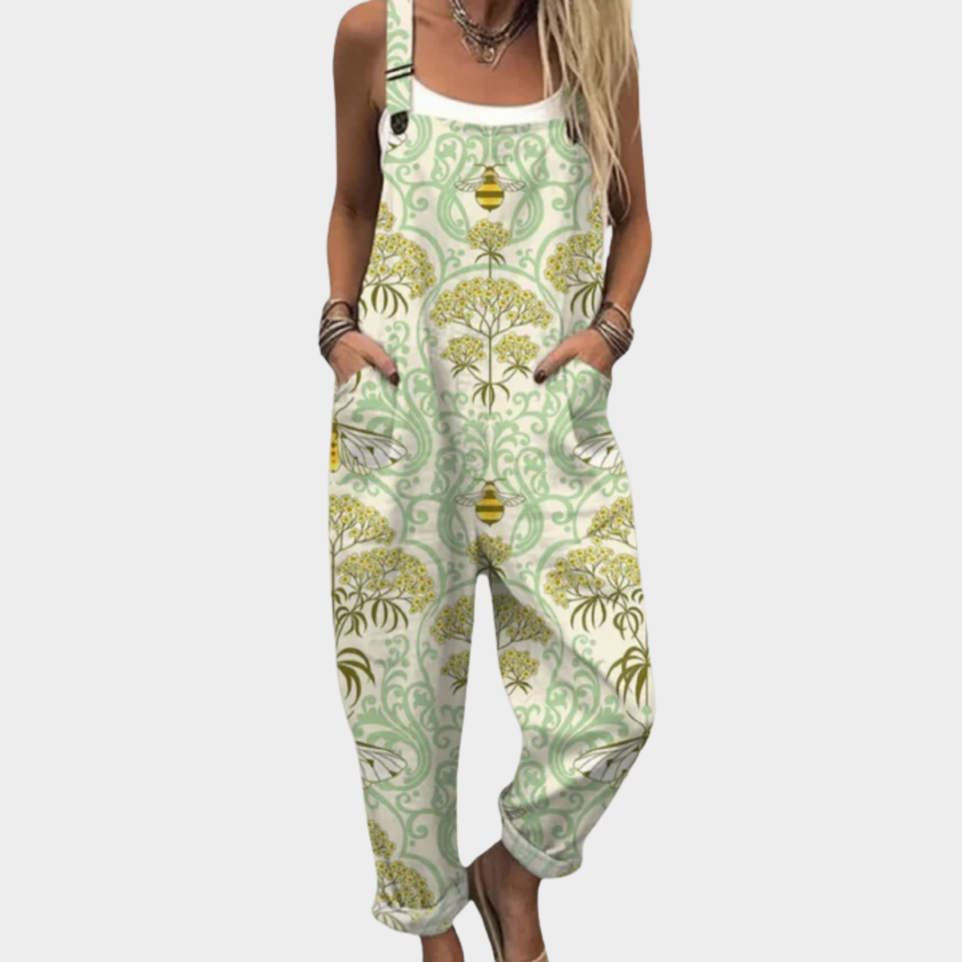 BEAUMONT NICE | SALOPETTE MOTIFS NATURE POUR FEMMES