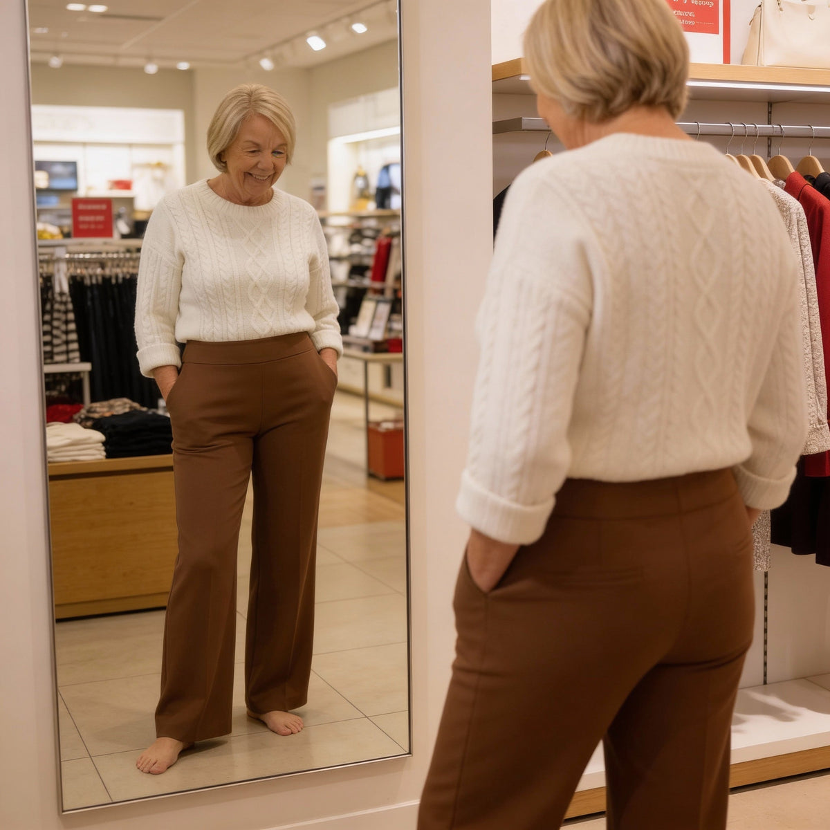 BEAUMONT NICE | CHIC PANTALONS ÉLASTIQUES POUR FEMMES