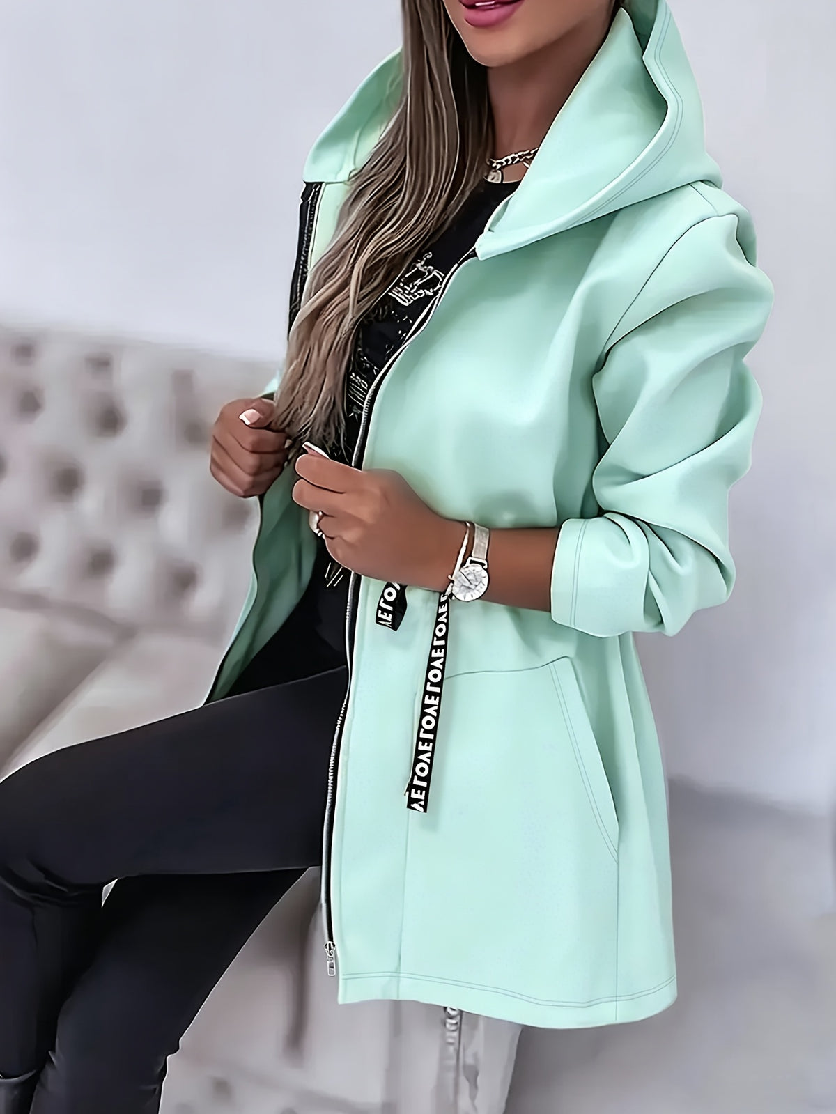 BEAUMONT NICE | VESTE ZIPPÉE À CAPUCHE POUR FEMMES