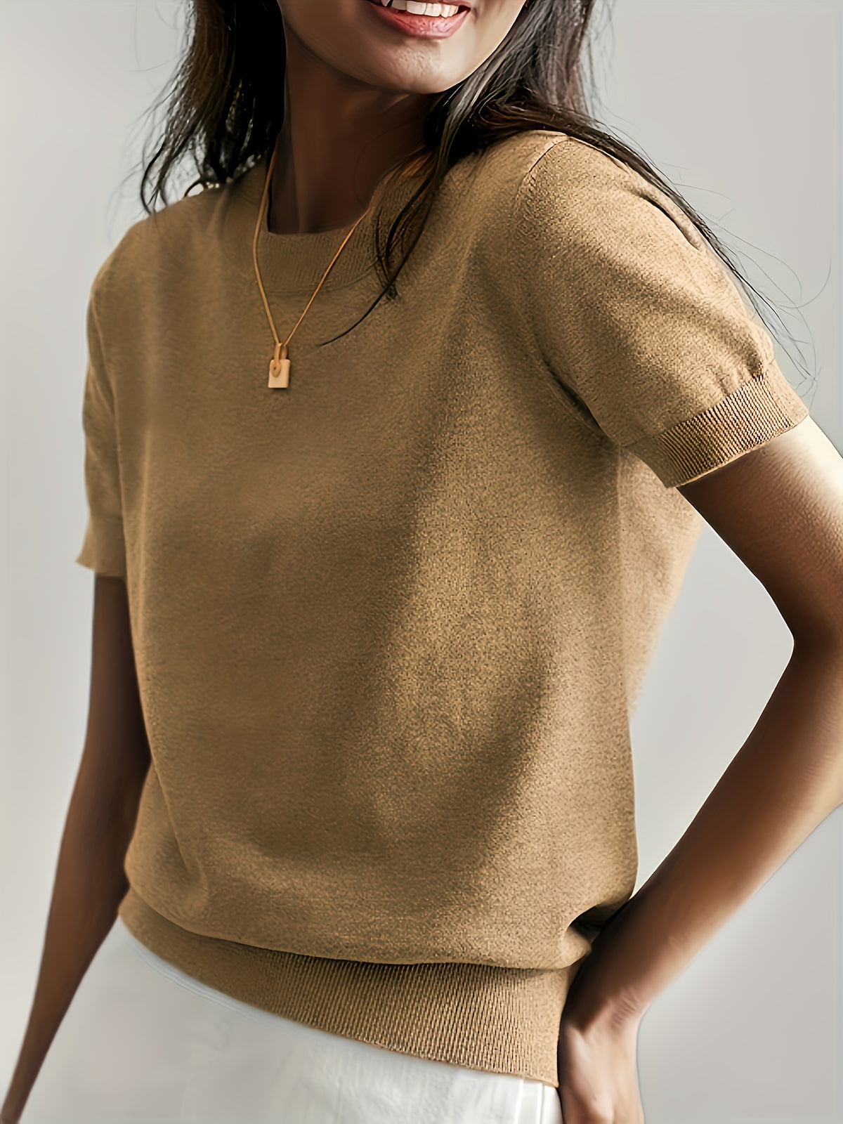 BEAUMONT NICE | PULL D’ÉTÉ MANCHES COURTES POUR FEMMES