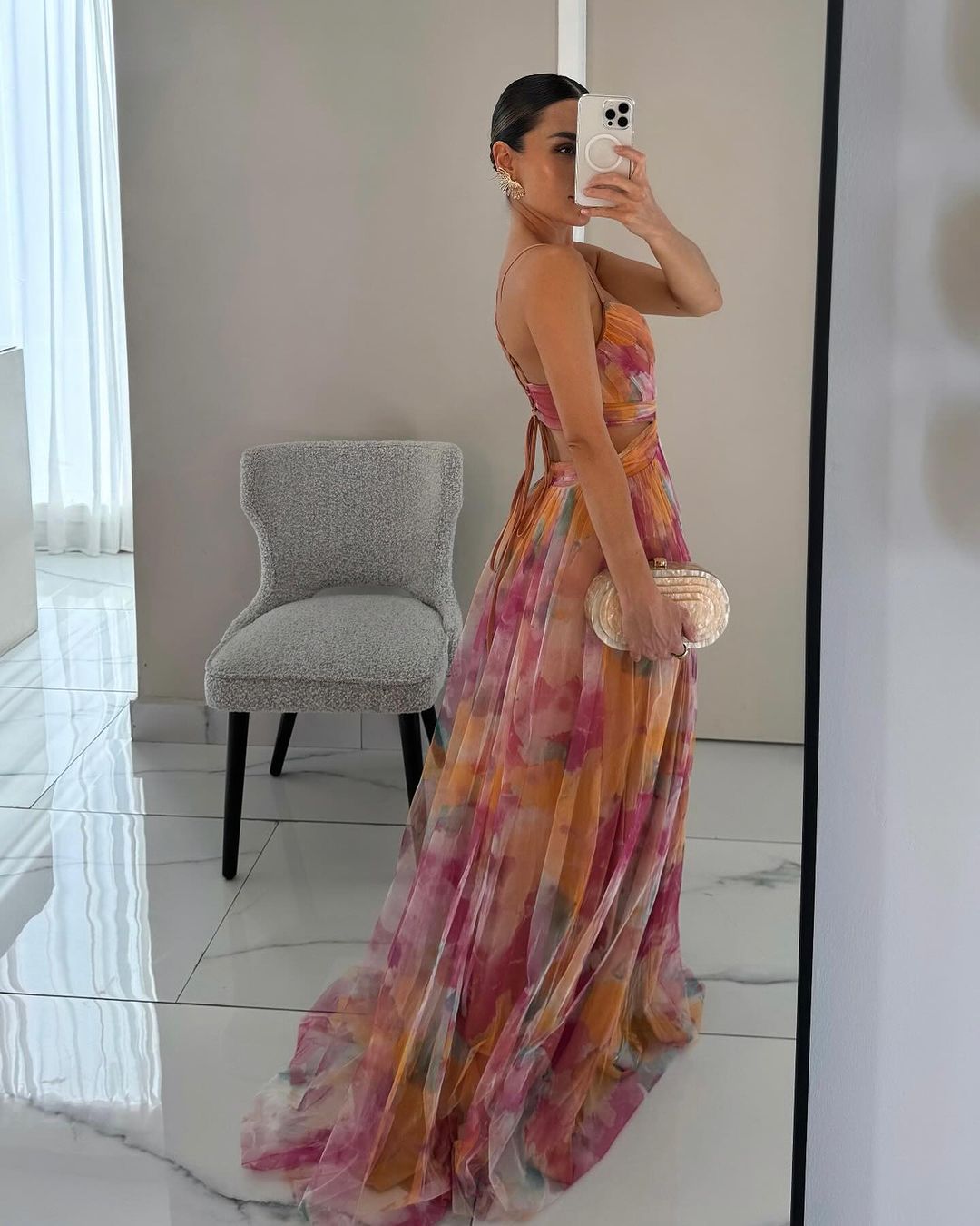 BEAUMONT NICE | ROBE MAXI FLORALE POUR FEMMES