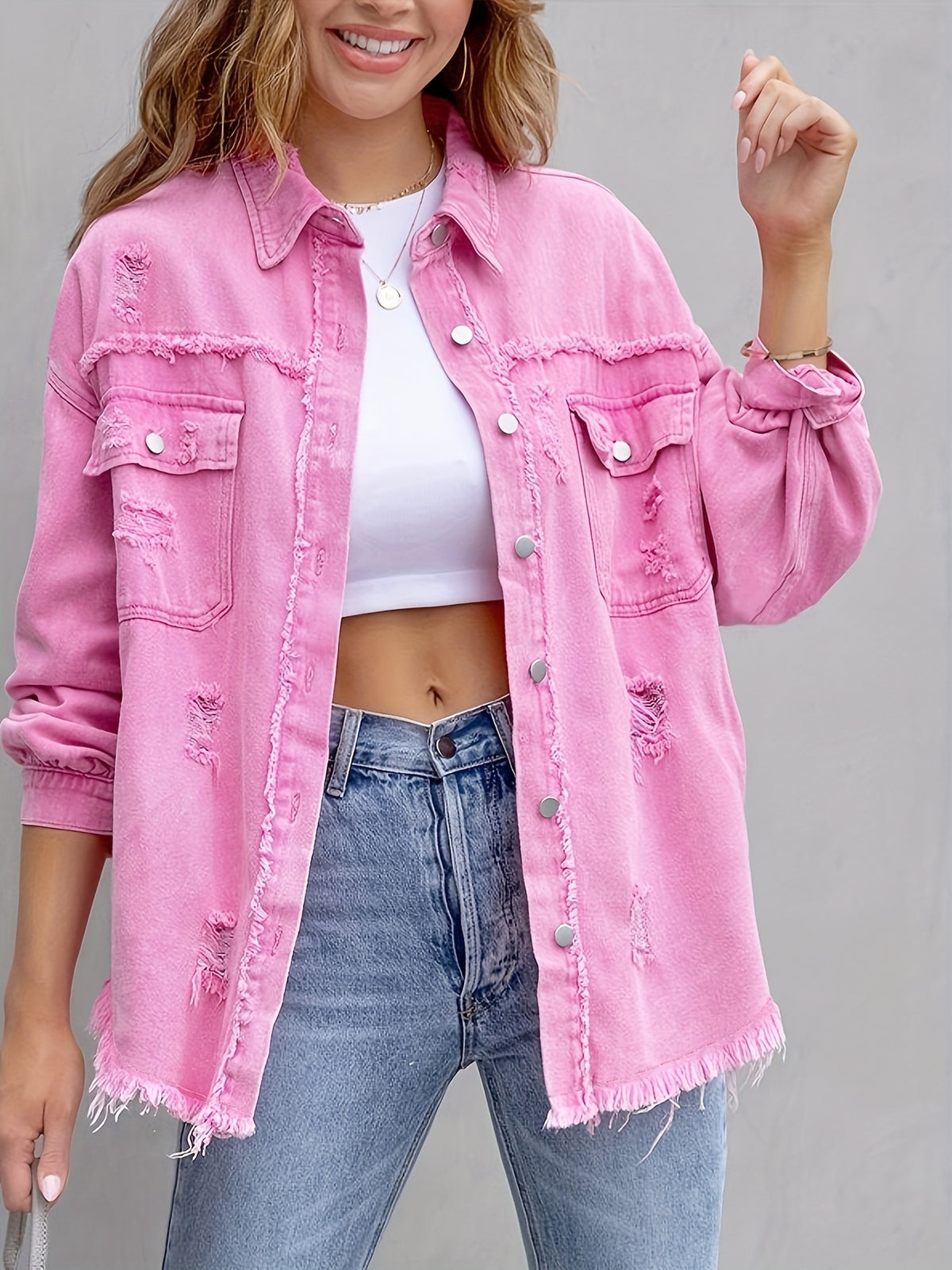 BEAUMONT NICE | GILET EN DENIM POUR FEMMES