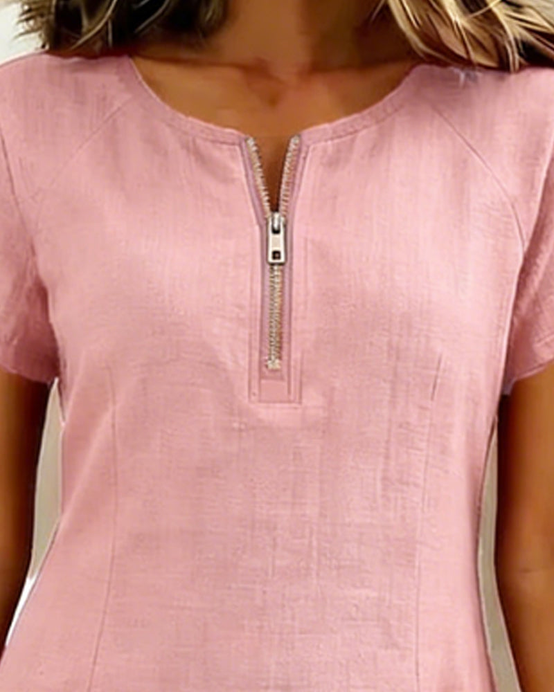 BEAUMONT NICE | ROBE À POCHES ZIPPÉES POUR FEMMES