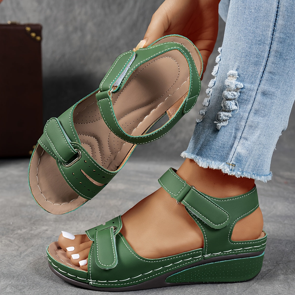 BEAUMONT NICE | SANDALES PLATEFORME ERGONOMIQUES POUR FEMMES