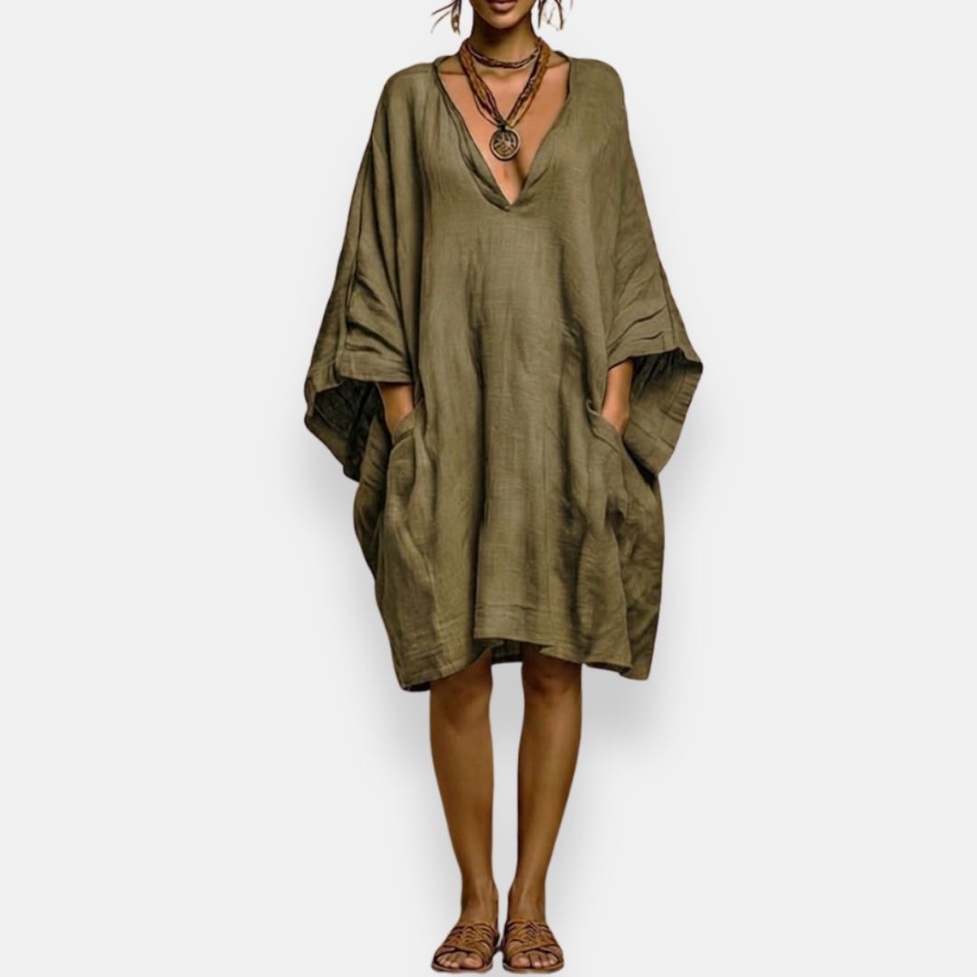 BEAUMONT NICE | ROBE BOHO SURDIMENSIONNÉE POUR FEMMES