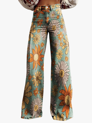 BEAUMONT NICE | PANTALON PALAZZO VINTAGE POUR FEMMES