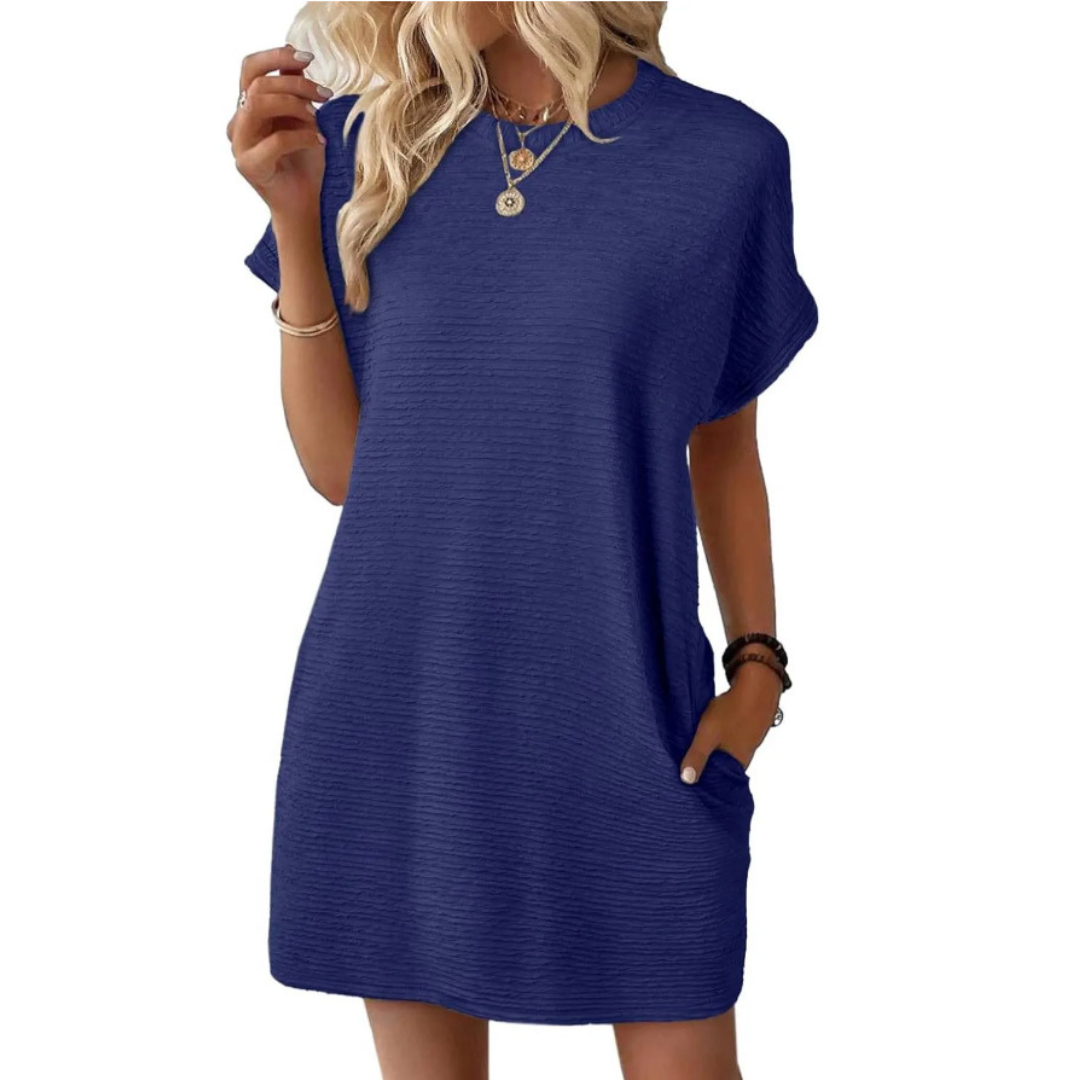 BEAUMONT NICE | ROBE À COL ROND POUR FEMMES