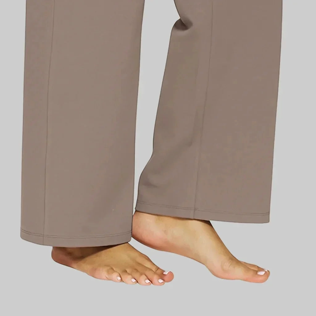 BEAUMONT NICE | PANTALON ÉLASTIQUE HAUT À LA TAILLE POUR FEMMES