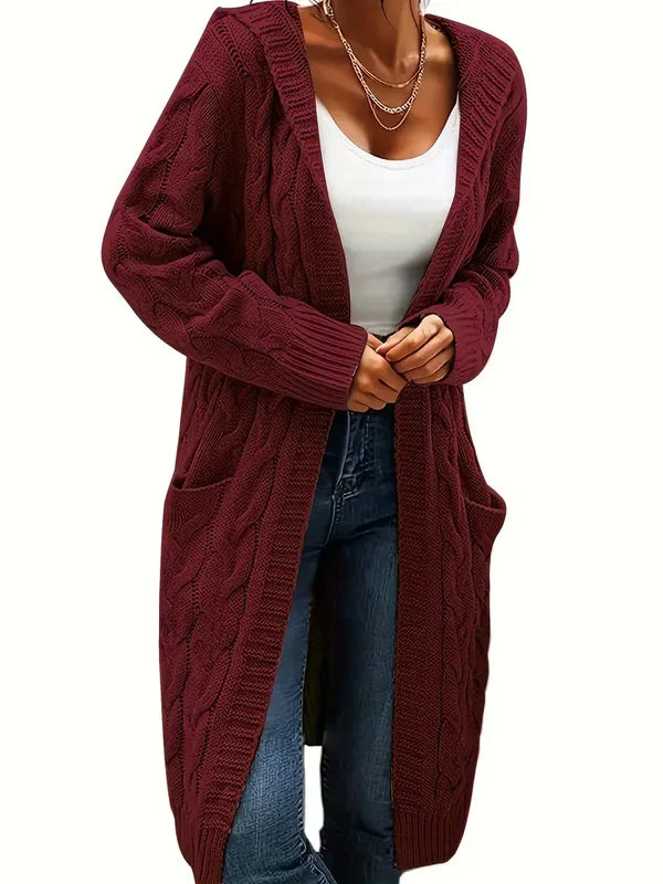 BEAUMONT NICE | GIELT EN TRICOTÉ SANS COL POUR FEMMES