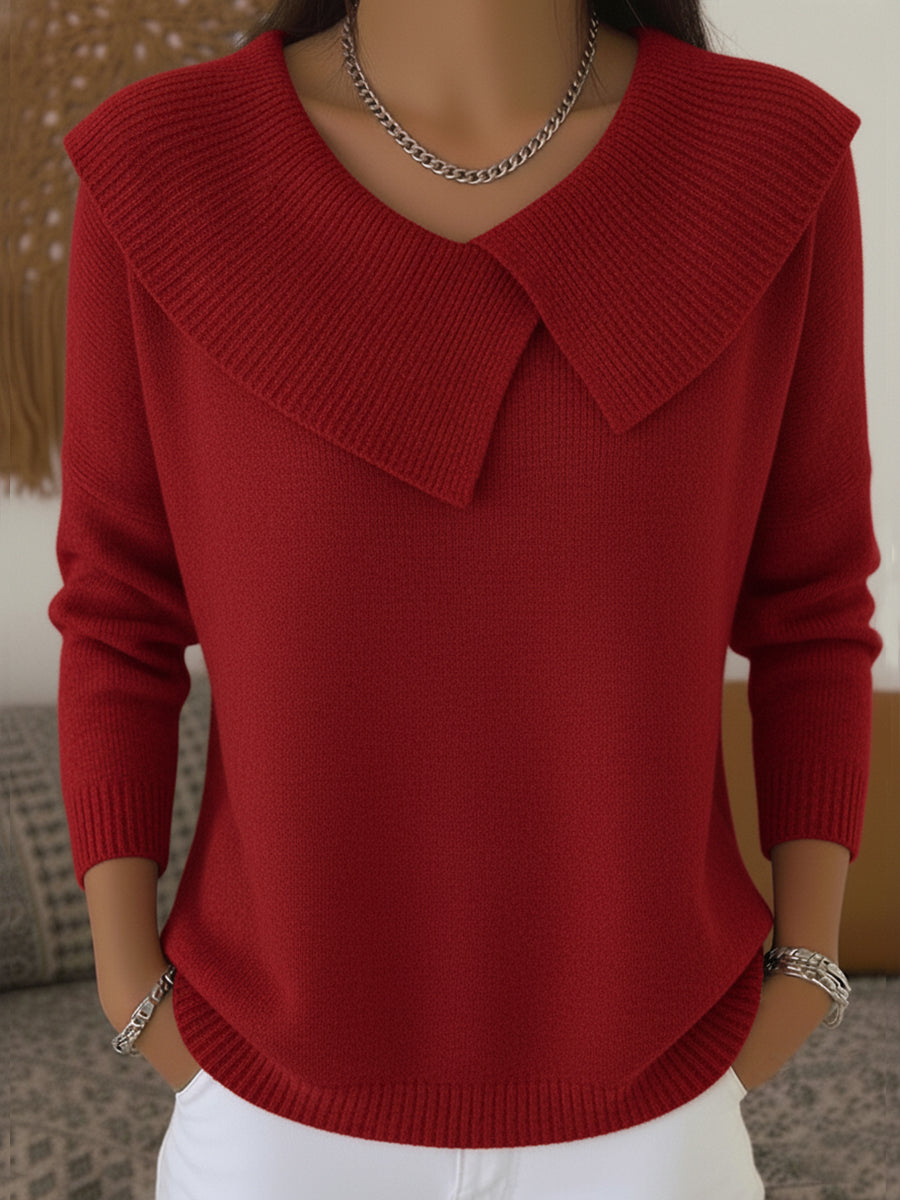 BEAUMONT NICE | PULL COL CLASSIQUE POUR FEMME