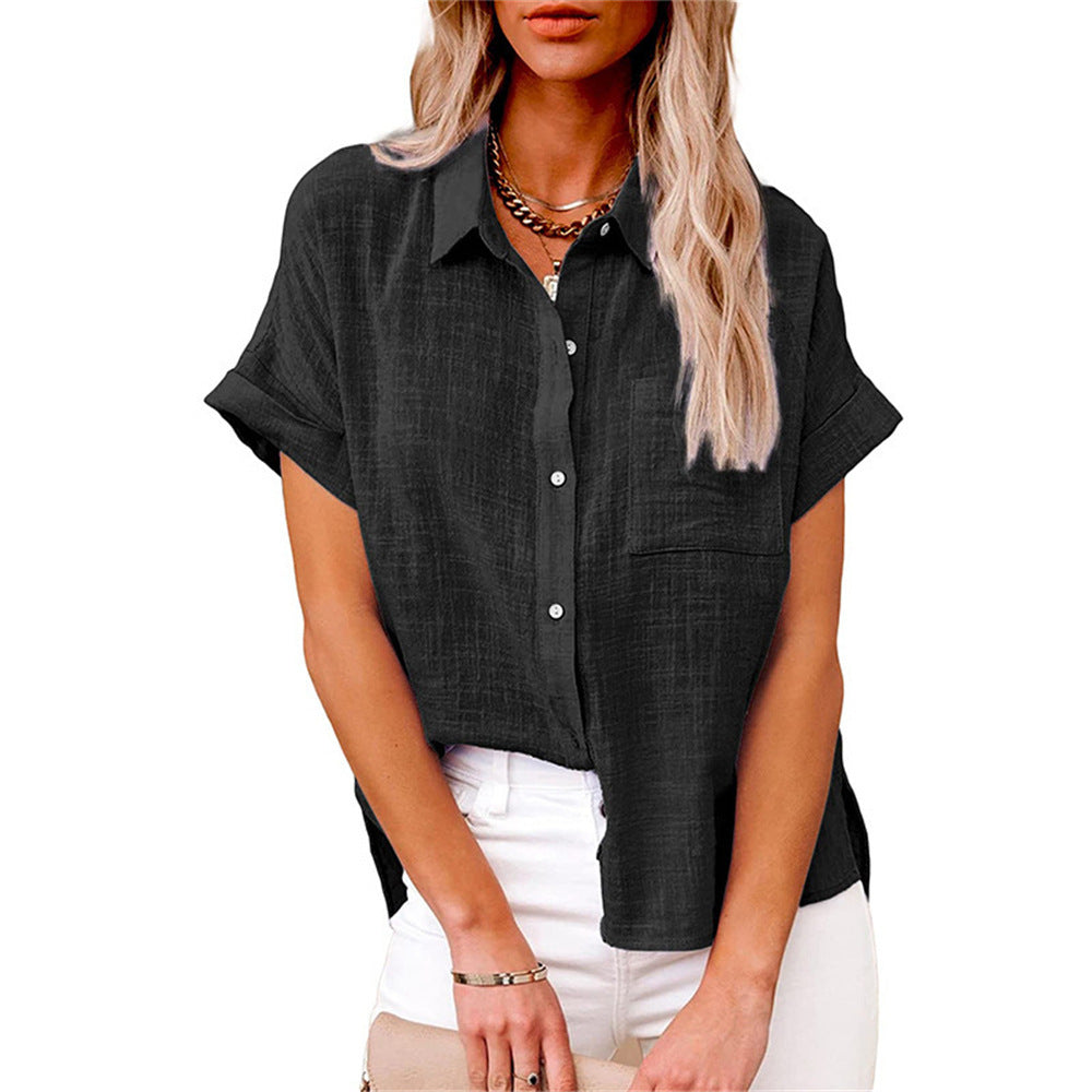 BEAUMONT NICE | BLOUSE À COL RELAXÉE POUR FEMMES