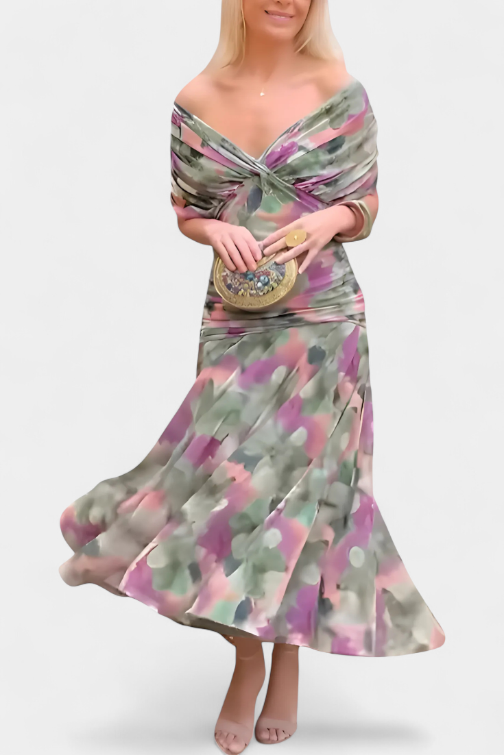 BEAUMONT NICE | ROBE DRAPÉE ÉLÉGANTE POUR FEMMES