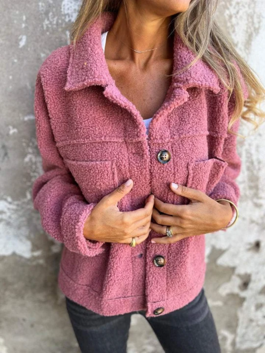 BEAUMONT NICE | MANTEAU À BOUTONS TEXTURÉ POUR FEMMES