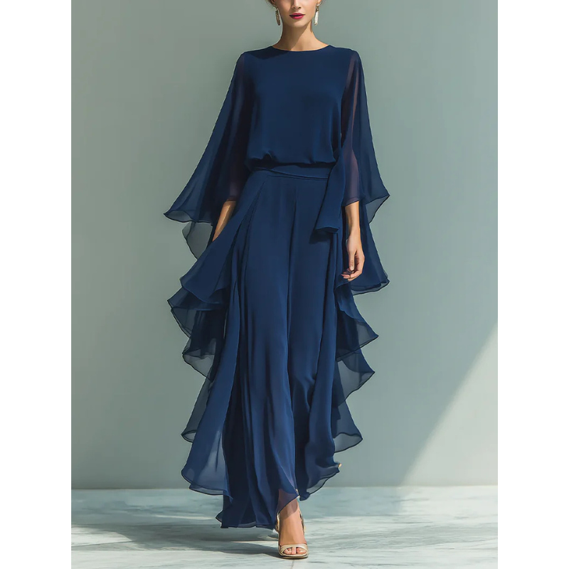 BEAUMONT NICE | ENSEMBLE CHIFFON PANTALON POUR FEMMES