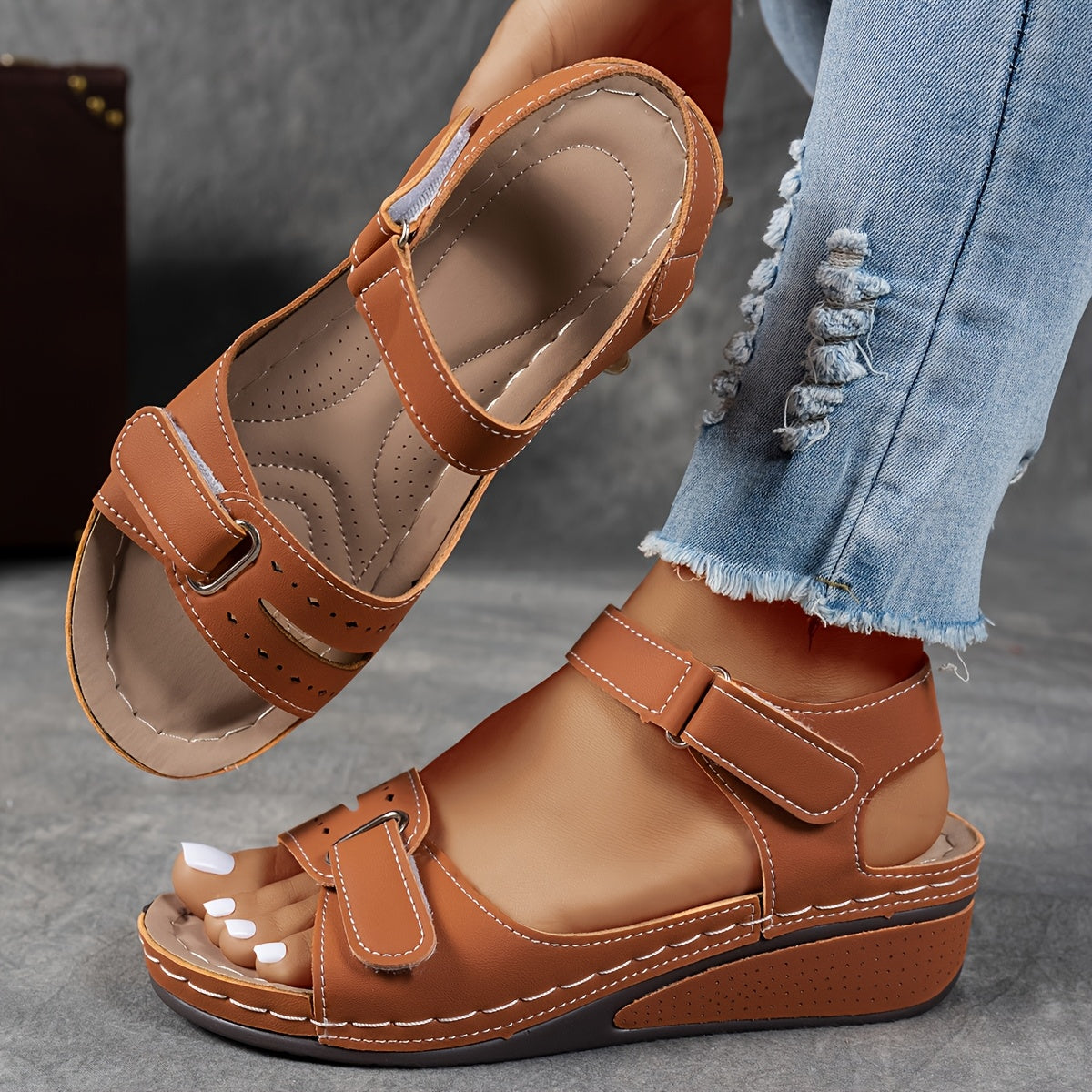 BEAUMONT NICE | SANDALES PLATEFORME ERGONOMIQUES POUR FEMMES
