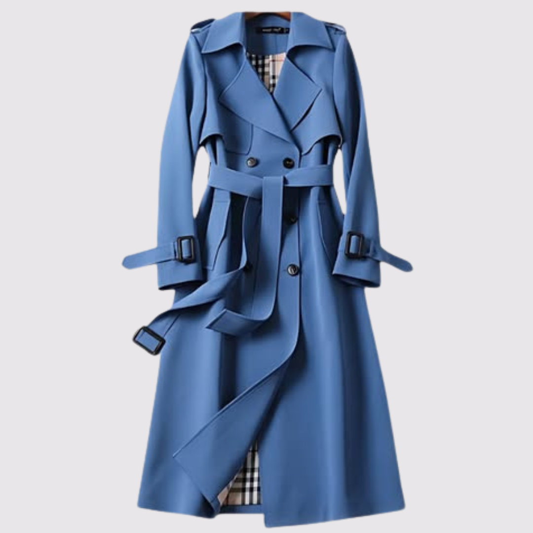 BEAUMONT NICE | TRANCHÉE MANTEAU LONGUE À CEINTURE POUR FEMMES