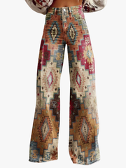 BEAUMONT NICE | PANTALON CHEVRON RÉTRO POUR FEMMES