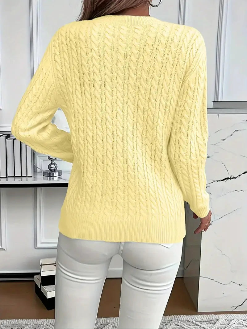 BEAUMONT NICE | SWEAT À COL ROND COZY POUR FEMMES