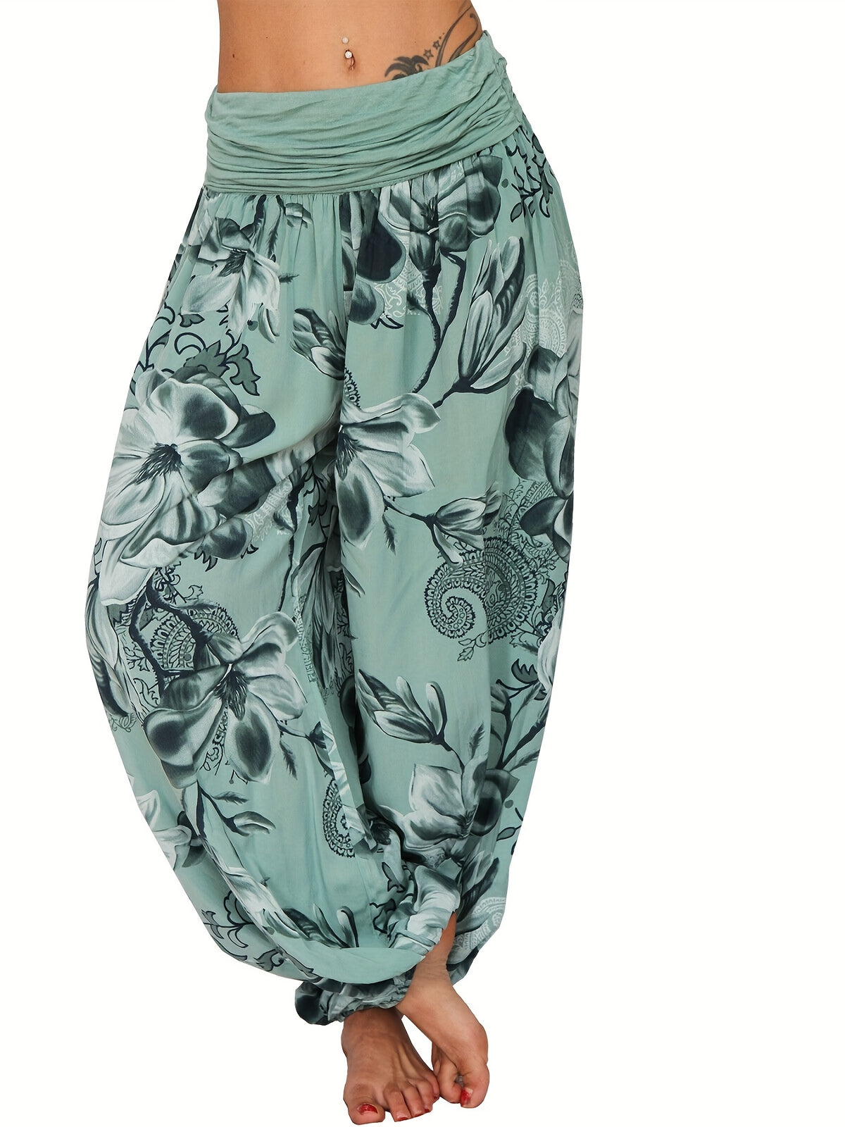 BEAUMONT NICE | PANTALONS FLORAUX POUR FEMMES