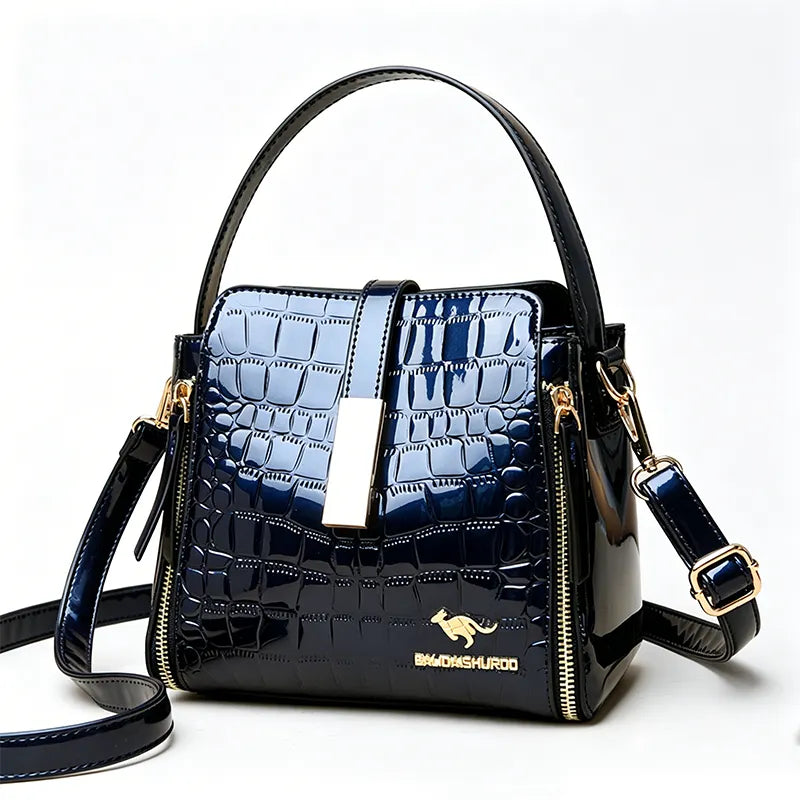BEAUMONT NICE | SAC À MOTIF CROCODILE POUR FEMMES