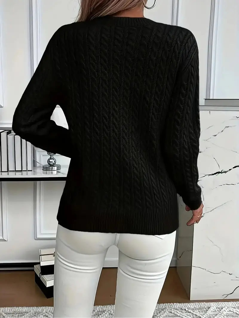 BEAUMONT NICE | SWEAT À COL ROND COZY POUR FEMMES