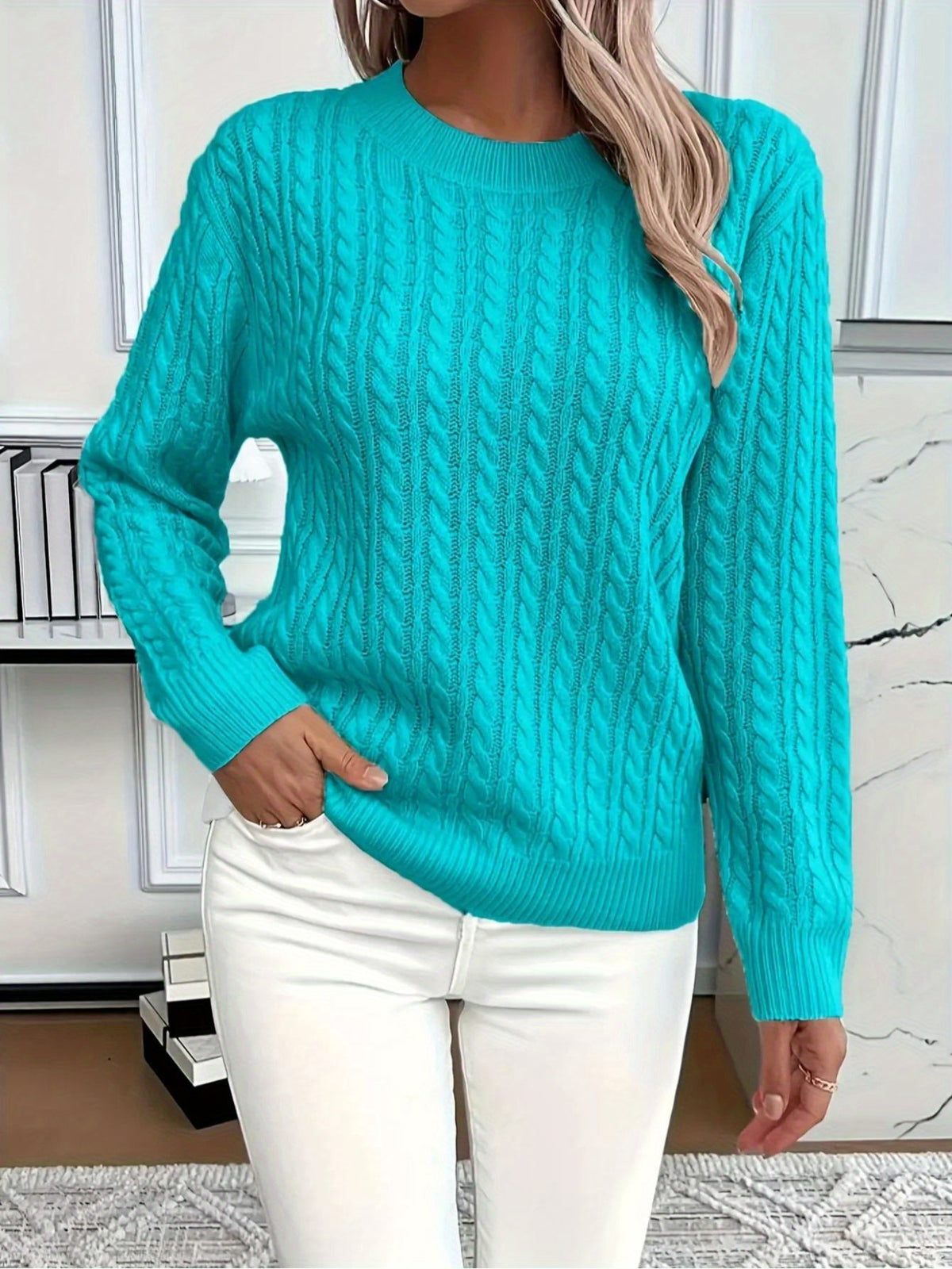 BEAUMONT NICE | SWEAT À COL ROND COZY POUR FEMMES