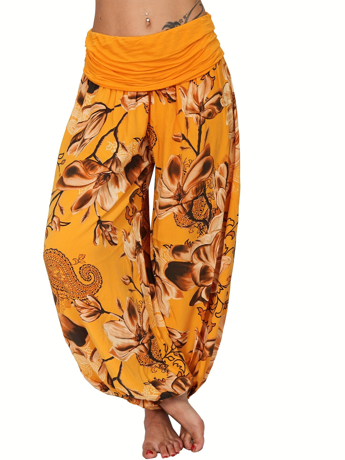 BEAUMONT NICE | PANTALONS FLORAUX POUR FEMMES