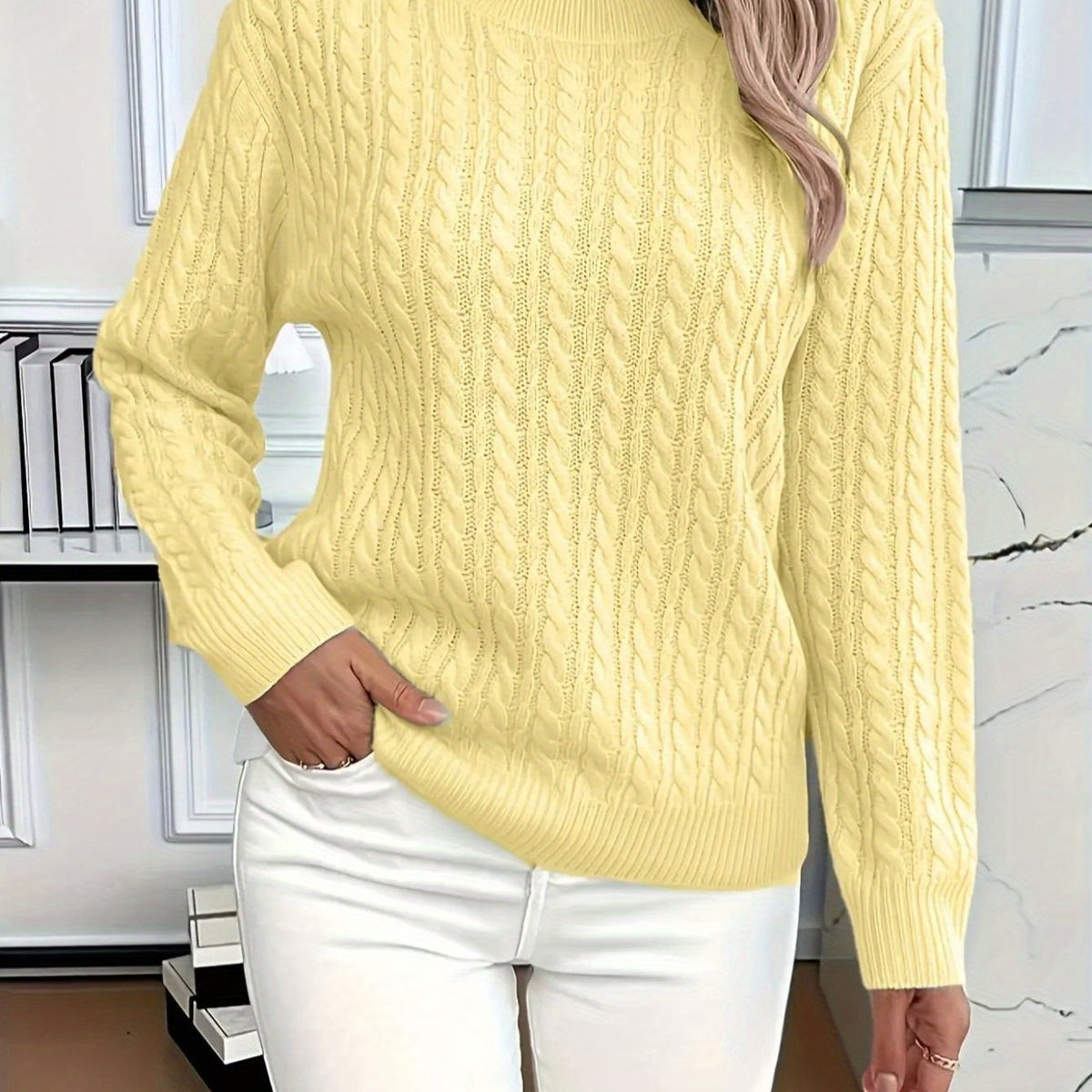 BEAUMONT NICE | SWEAT À COL ROND COZY POUR FEMMES