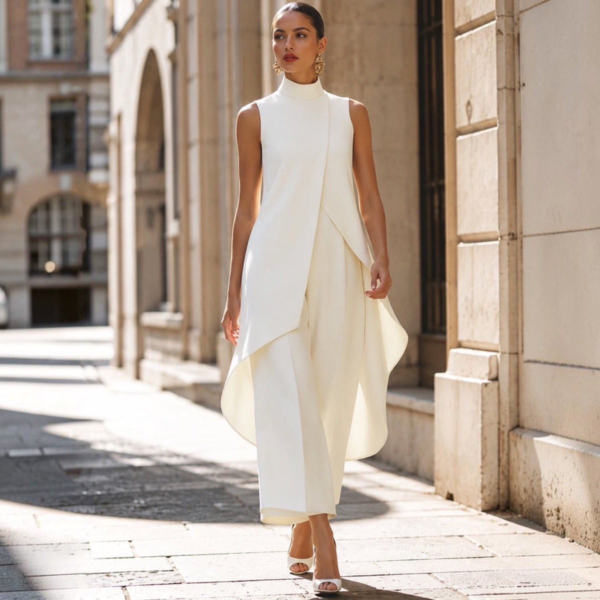 BEAUMONT NICE | ENSEMBLE LARGE ÉLÉGANT POUR FEMMES