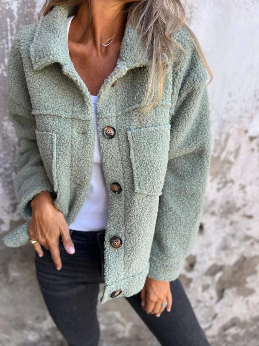 BEAUMONT NICE | MANTEAU À BOUTONS TEXTURÉ POUR FEMMES