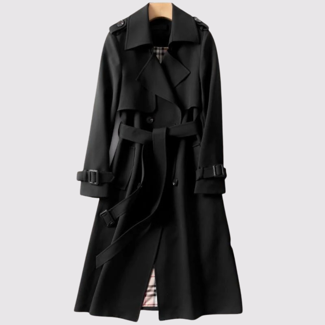 BEAUMONT NICE | TRANCHÉE MANTEAU LONGUE À CEINTURE POUR FEMMES