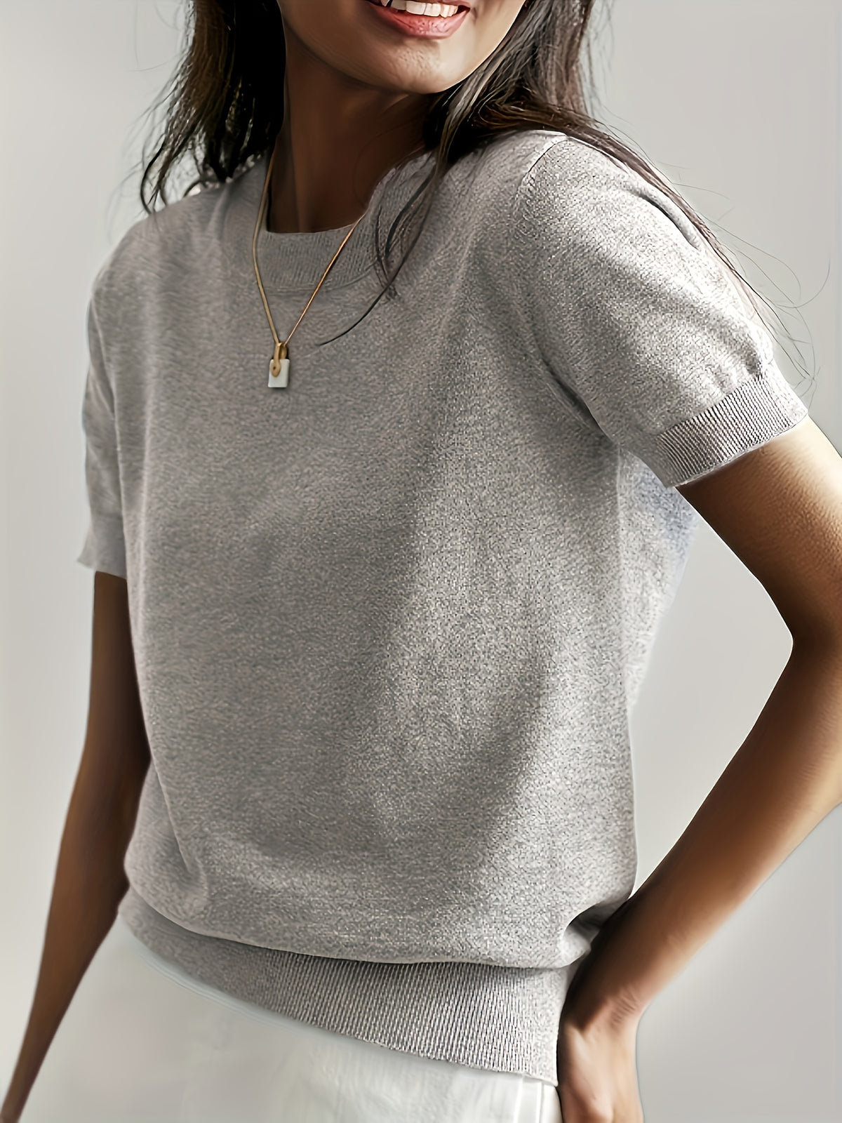 BEAUMONT NICE | PULL D’ÉTÉ À MANCHES COURTES POUR FEMMES