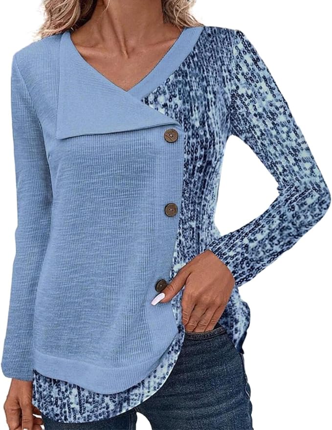 BEAUMONT NICE | PULL ASYMÉTRIQUE À BOUTON POUR FEMMES