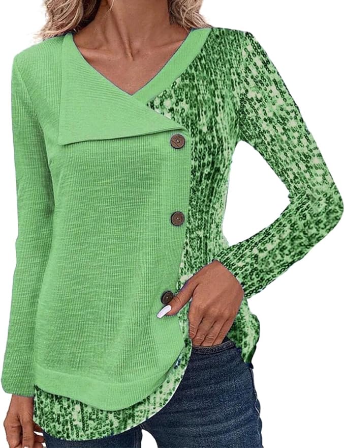 BEAUMONT NICE | PULL ASYMÉTRIQUE À BOUTON POUR FEMMES