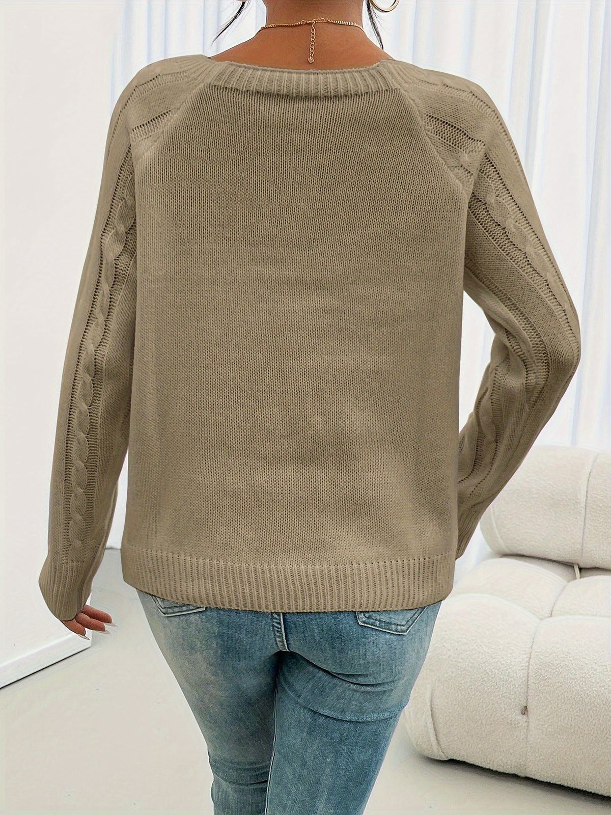 BEAUMONT NICE | PULL TEXTURÉ À BOUTONS POUR FEMME