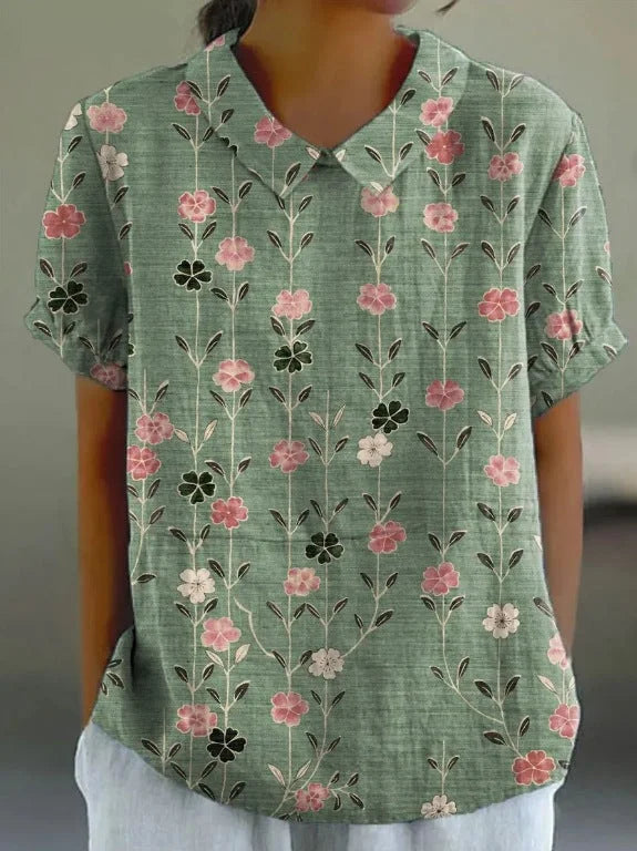 BEAUMONT NICE | CHEMISE FLORALE PRINTEMPS POUR FEMMES