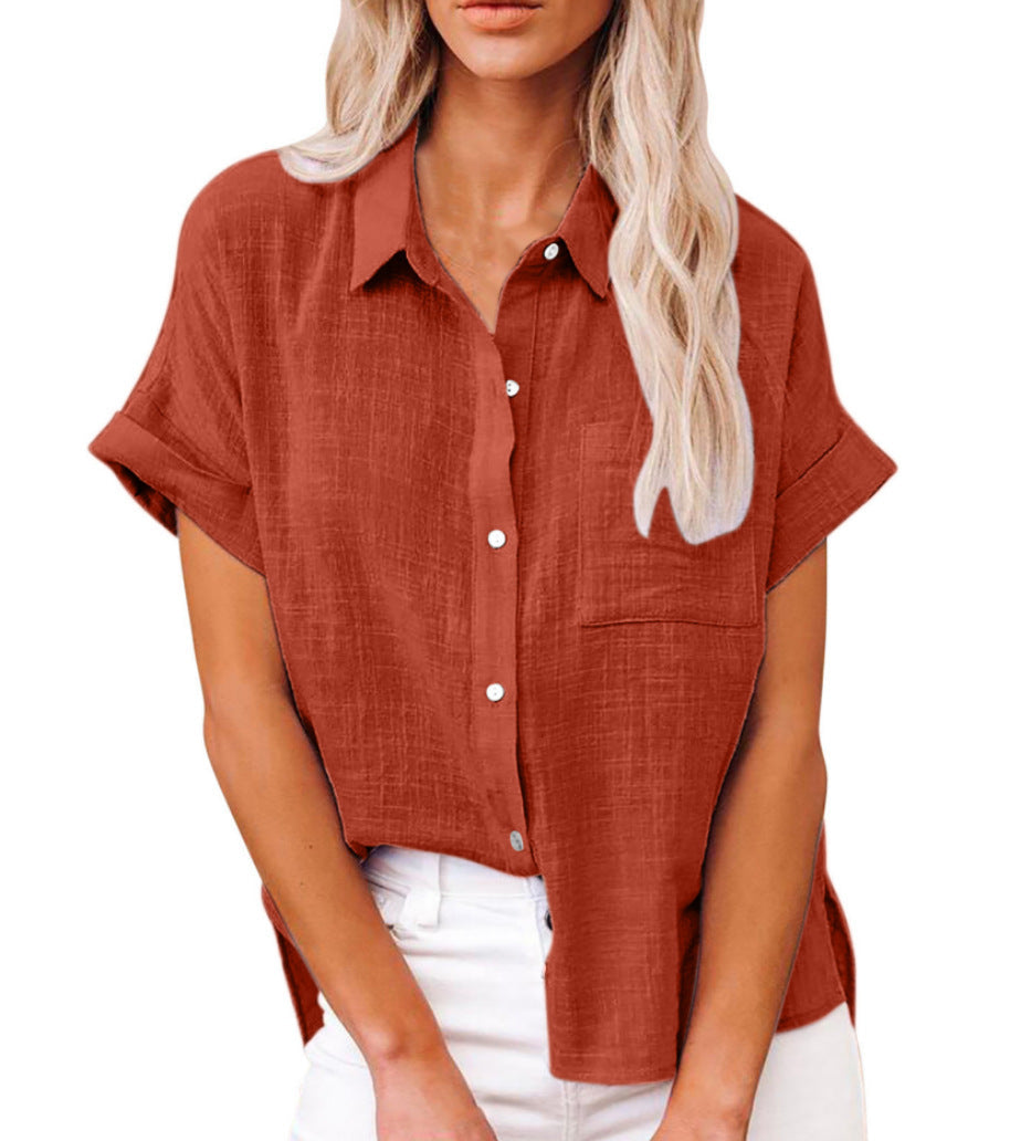 BEAUMONT NICE | BLOUSE À COL RELAXÉE POUR FEMMES