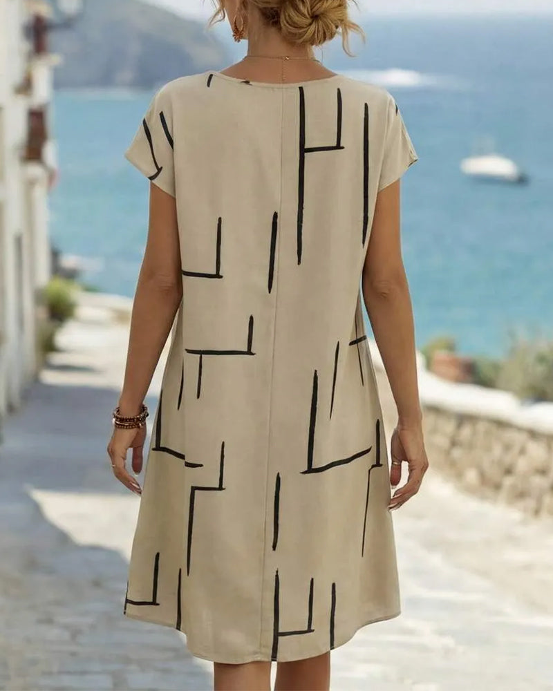 BEAUMONT NICE | ROBE DE VACANCES À COUPE DÉTENDU POUR FEMMES