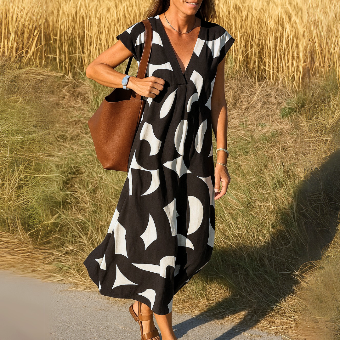 BEAUMONT NICE | ROBE IMPRIMÉE POUR FEMME