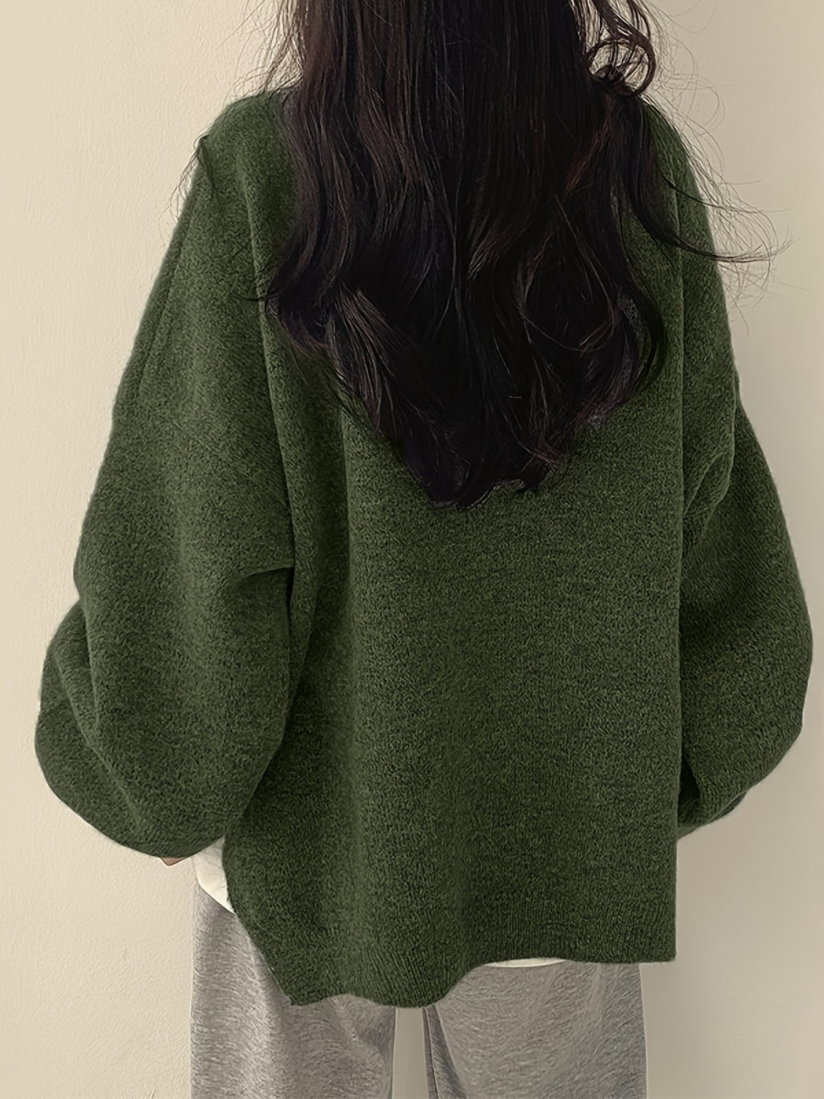 BEAUMONT NICE | PULL CLASSIQUE ÉPAULES TOMBANTES POUR FEMMES