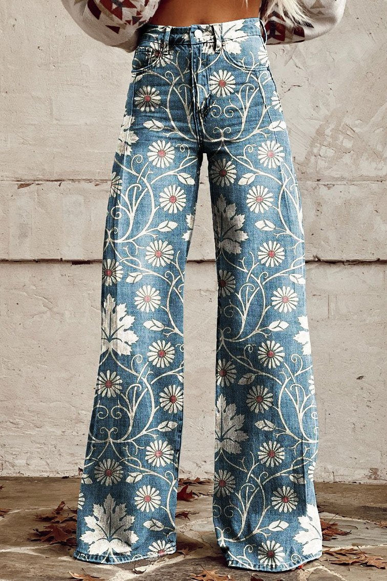 BEAUMONT NICE | PANTALON LARGE BOHO POUR FEMMES
