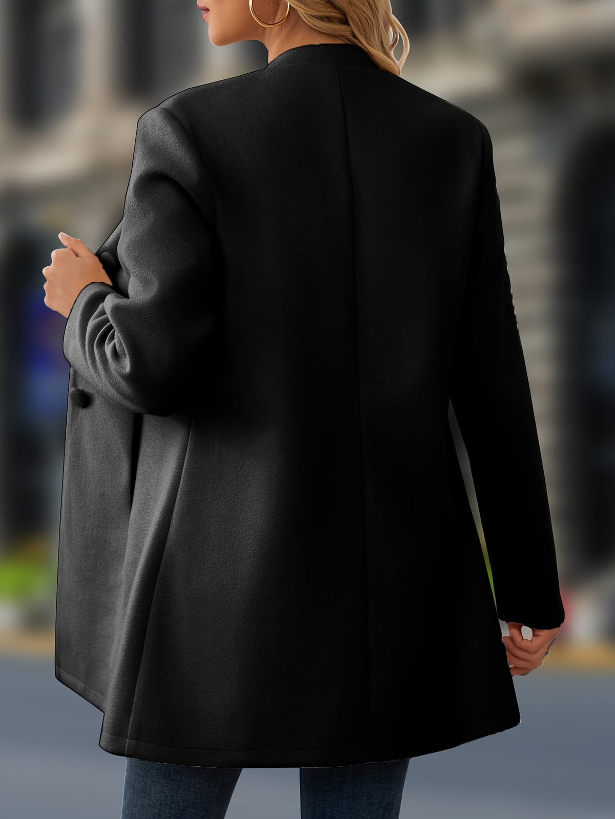 BEAUMONT NICE | MANTEAU MI-LONG À COL MONTANT POUR FEMMES