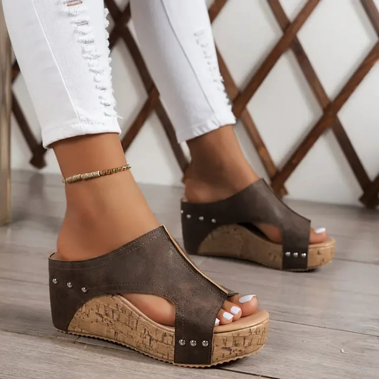 BEAUMONT NICE | SANDALES À TALON SUPPORT POUR FEMMES