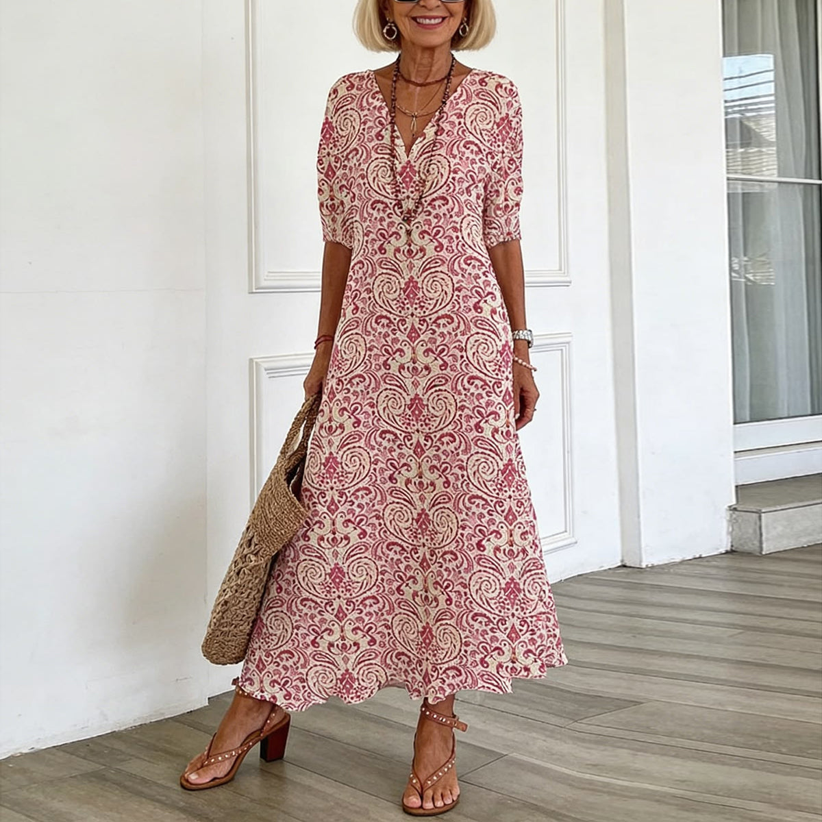 BEAUMONT NICE | ROBE MAXI BOHO POUR FEMMES