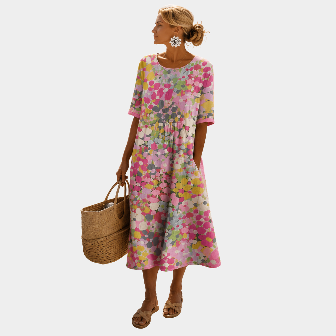 BEAUMONT NICE | ROBE FLORALE CHIC POUR FEMMES