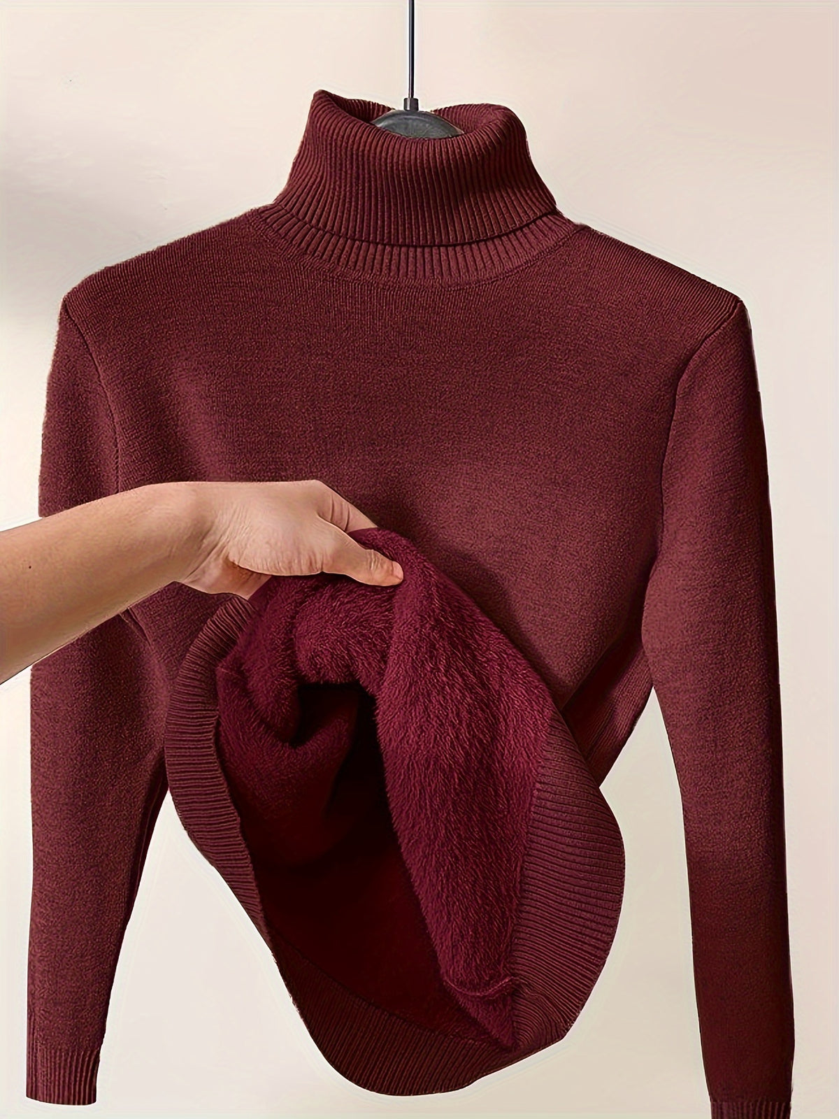 BEAUMONT NICE | PULL TUNIQUE COL HAUT POUR FEMMES